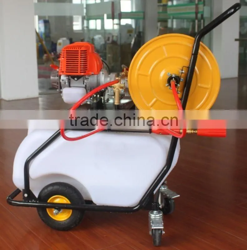 50L Gasoline Engine Powered Garden Sprayer With Long Hose Agricultural Gasoline Sprayer