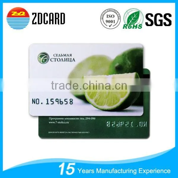 Custom Printing Cr80 Plastic Pvc Gift Card