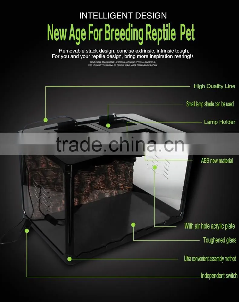Nomo new 2016 single layer pet reptile glass terrarium