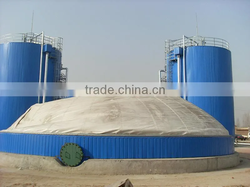 Biogas Storage Tank Biofuel Storage and Processing Glass Fused to Steel / GFS Tanks Biogas Holder