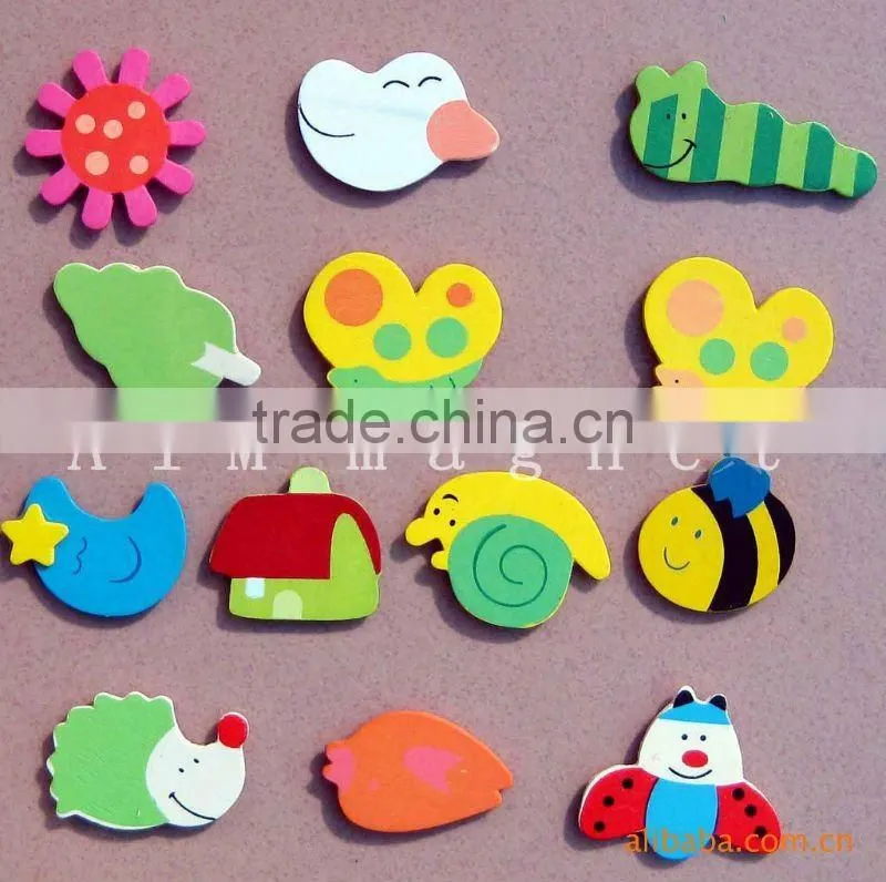 cute animal soft rubber magnet for decoration