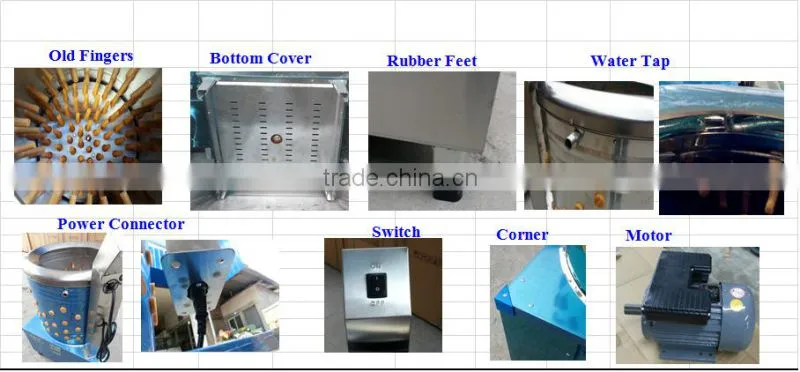 A Series automatic chicken plucker/bird plucker/quail plucker HJ-30A