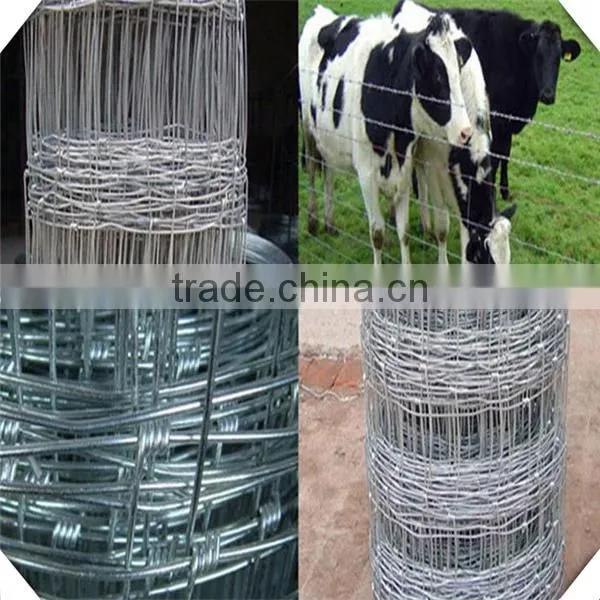 high zinc coated galvanized field fence for sale / galvanized sheep fence for sale