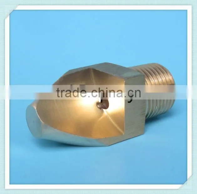 1/4",3/8",1/2",3/4" BSPT or NPT brass narrow angle flat fan spray nozzle