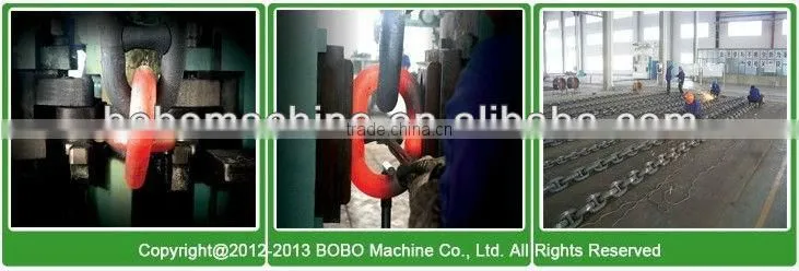 Anchor chain butt welding machine