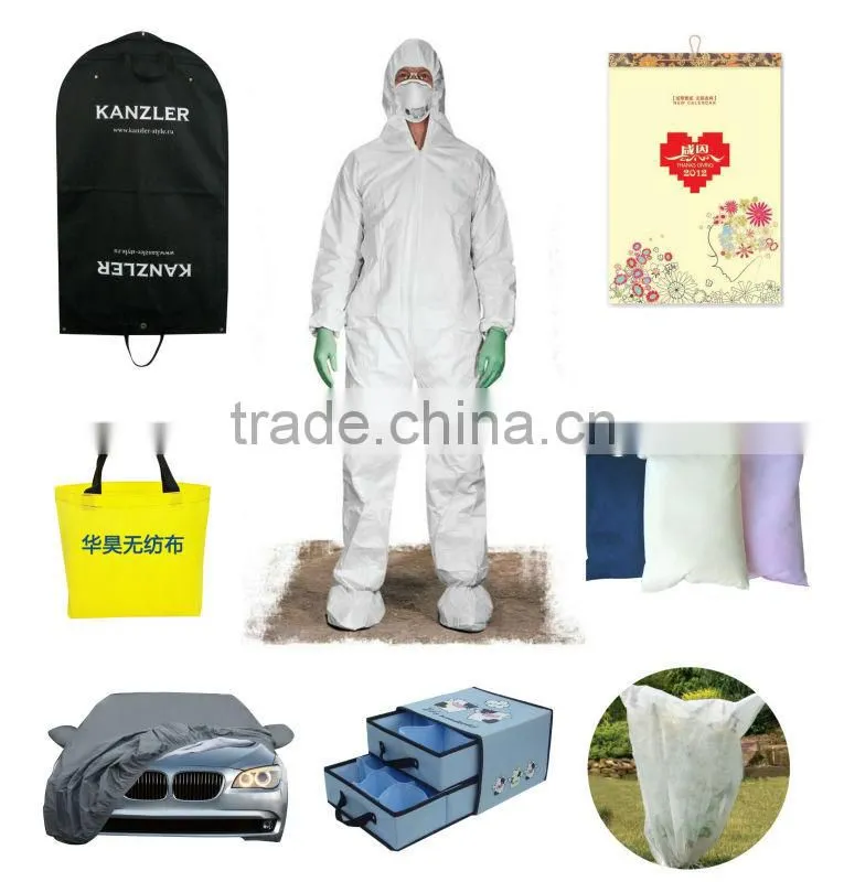 multicolor widely used PP Laminated Spunbond Non Woven Fabric