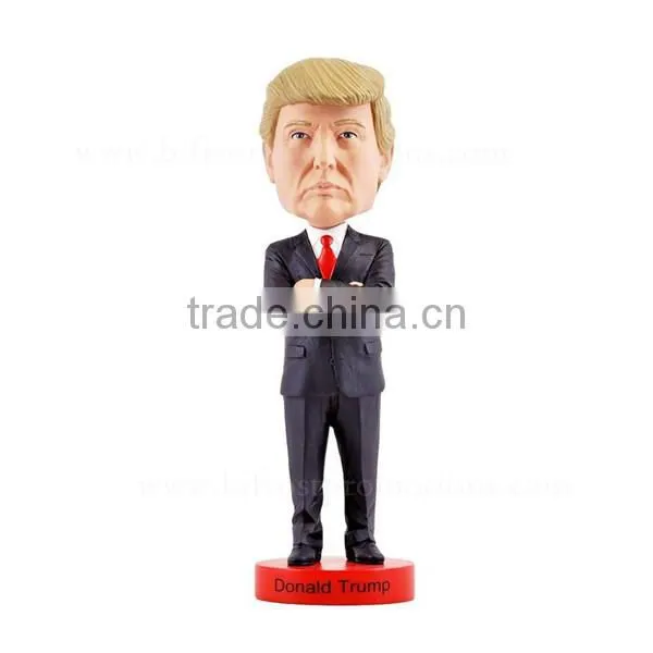 2017 Presell Resin Doll Trump Furnishing Donald Trump Bobble Head