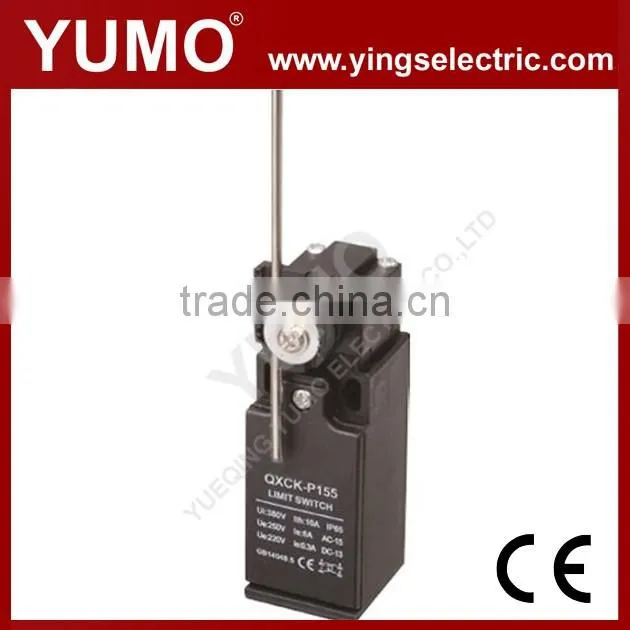 QXCK-P155 Cylindrical tumbler type glass fabric cup Diameter 3mm length125mm 10 million times 1m/s Limit Switch