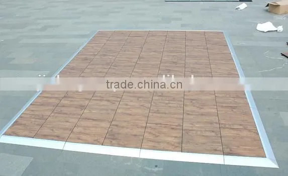 Interlocking pvc dance floor trade show floor tile pvc tile dance tile
