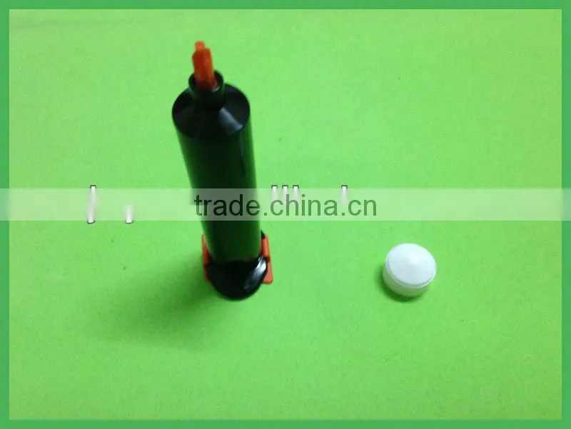 Fast delivery 10ml/30ml Black Syringe Barrel Set for UV glue for mobile repairing