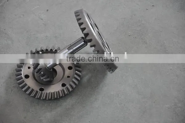 Chinese hot bevel gear set for tricycle reverse gearbox