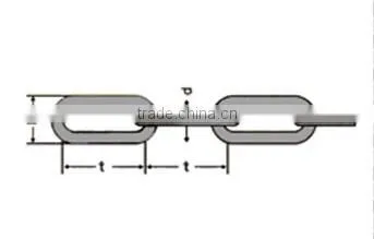 A/C Galivanized DIN763 Link Chain