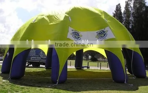 Mobil Giant PVC tarpaulin and Oxford Cloth Inflatable Tent for Sales
