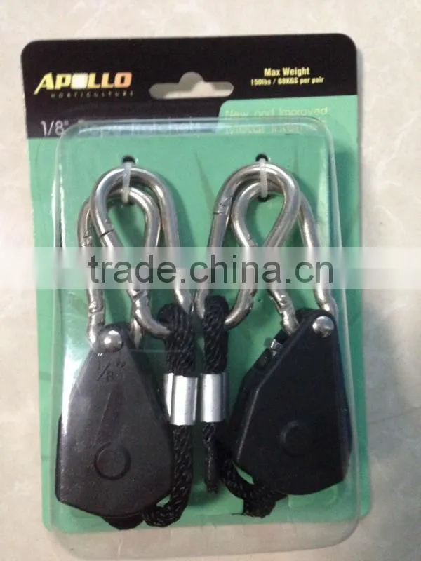 Pulley Hanger Rope Hanger Light Fixture Hangers/fixing rope for bike / rope with hook