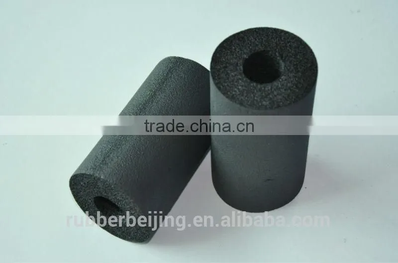 Red High Elasticity Silicone Sponge Extrusion Insulation Pipe
