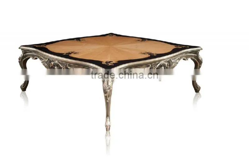 Living Room Furniture Golden Centre Table, Arrow Feet Design Living Room Coffee Table Furniture