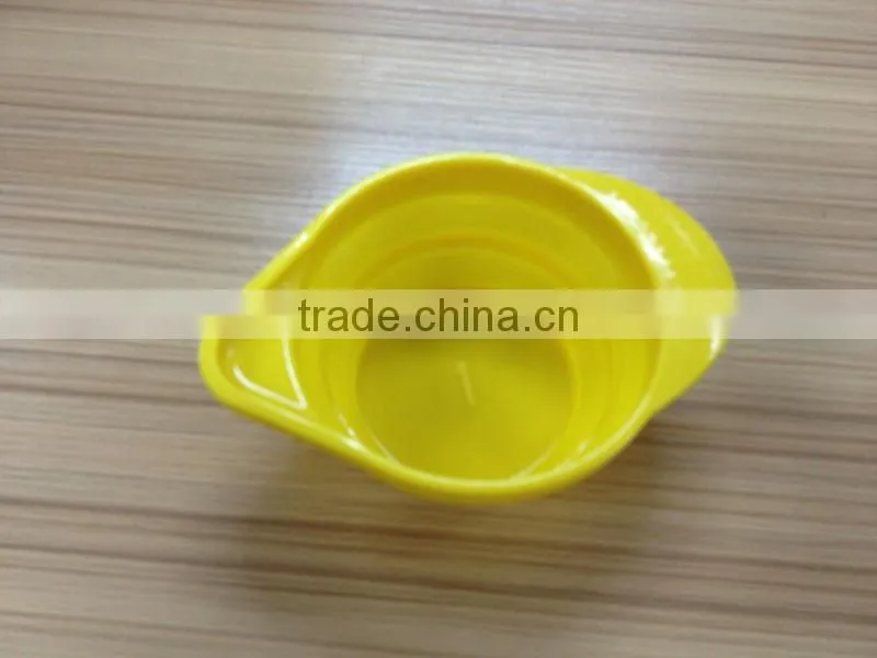 Amazon Supplier Silicone Foldable Cup