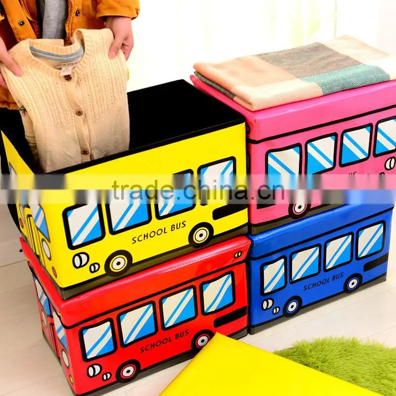 Q1125 coated multifunctional lovely cloth storage box