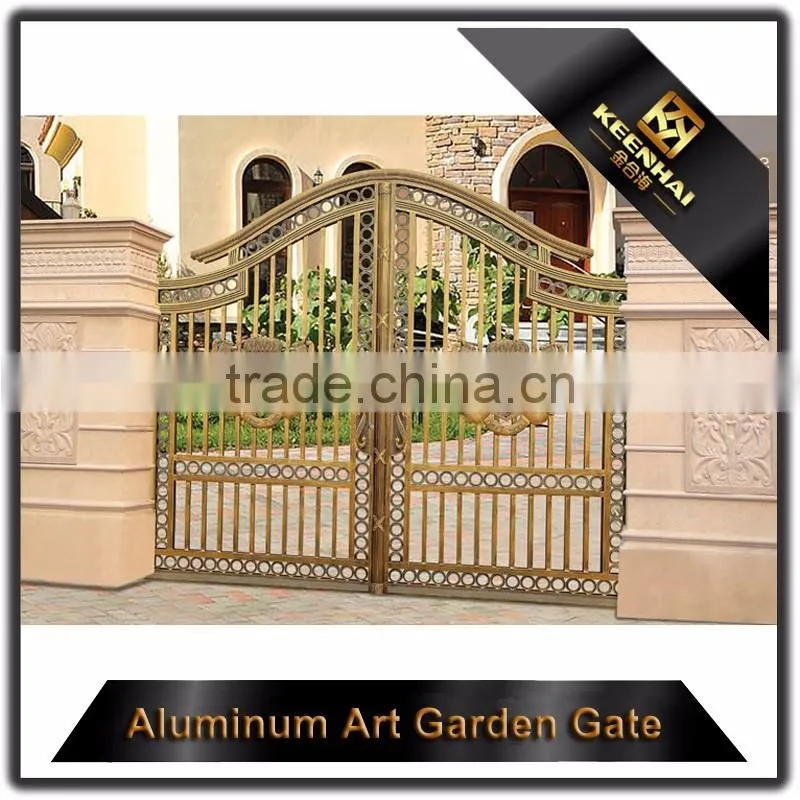 Home&Garden Decoration Powder Coated Aluminum Door for Villa Garden