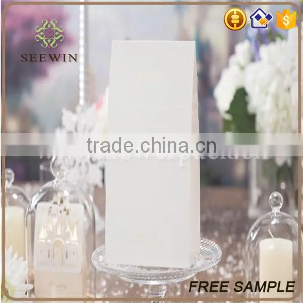 European style church patterns wedding place card