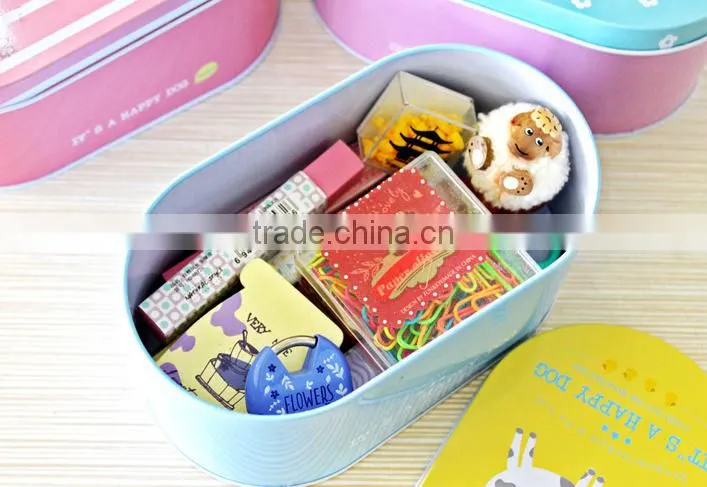 Wholesale Stock Small Order Tin Jewelry Storage Box