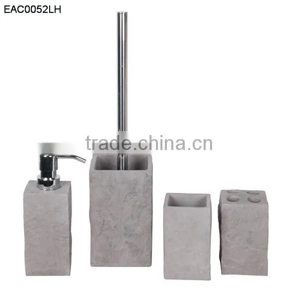 Wholes 8 pc Bathroom set fitting concrete bathroom accessory set