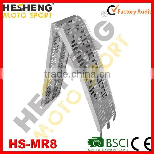 2015 heSheng Sale Well Aluminum Motorcycle Ramp with Top Quality Trade Assurance MR8