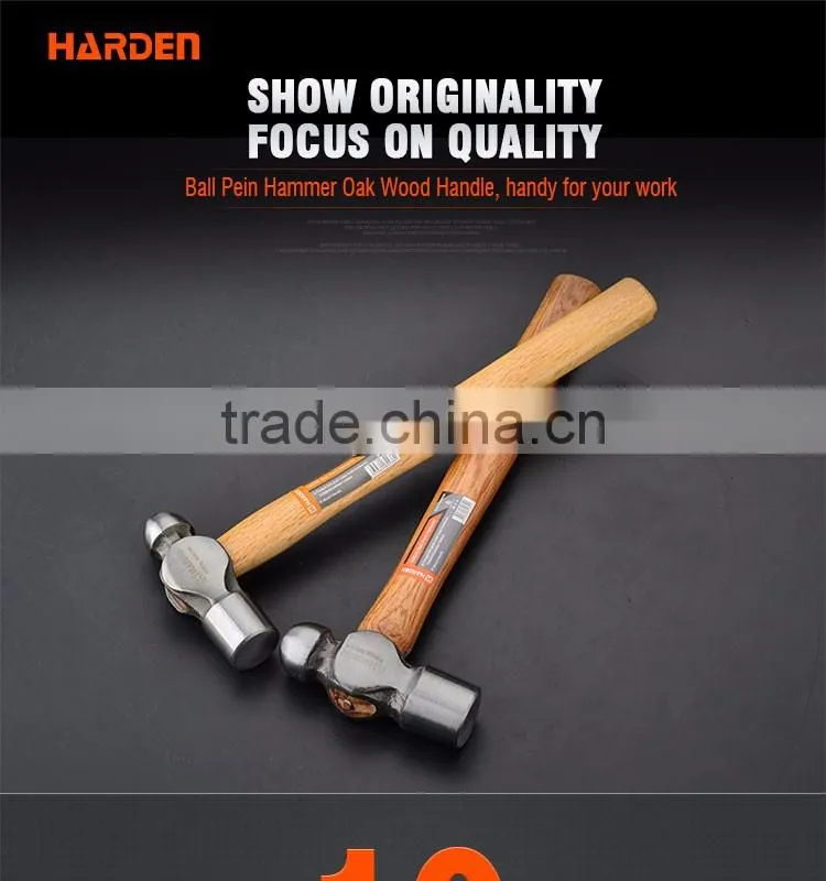 Professional Ball Peen Hammer Wood Handle