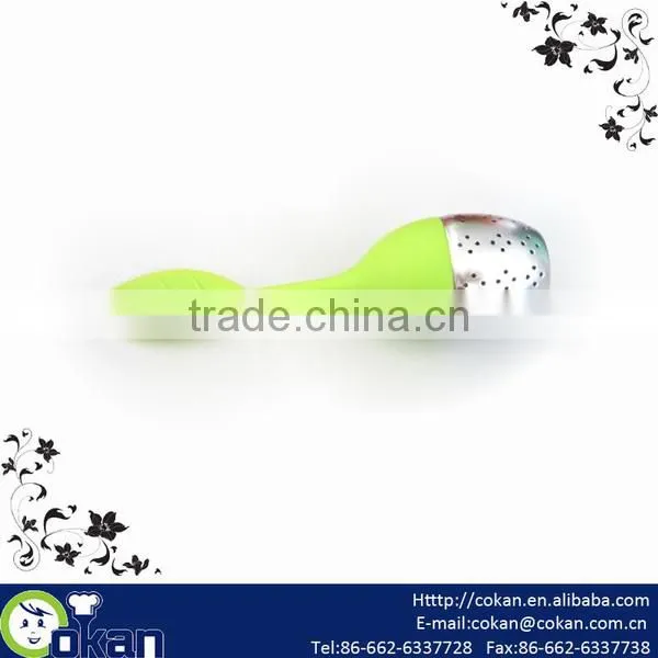Stainless Steel Tea Infuser with Silicone Handle CK-TI0046