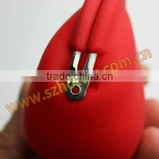 silicone rubber decorations for women cosmetic bag
