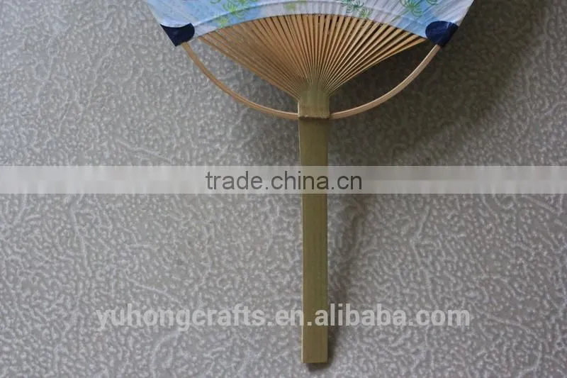 Beautiful and Cute bamboo paper Japanese fan