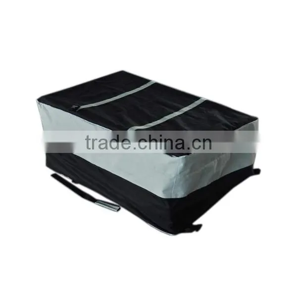 JT-V0202-21 waterproof polyester roof top cargo rack carrier/ roof top travel storage bag cargo carrier/car roo top bag