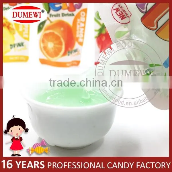 Custom Assorted Jelly Juice Drink Suck Fruit Jelly Drink