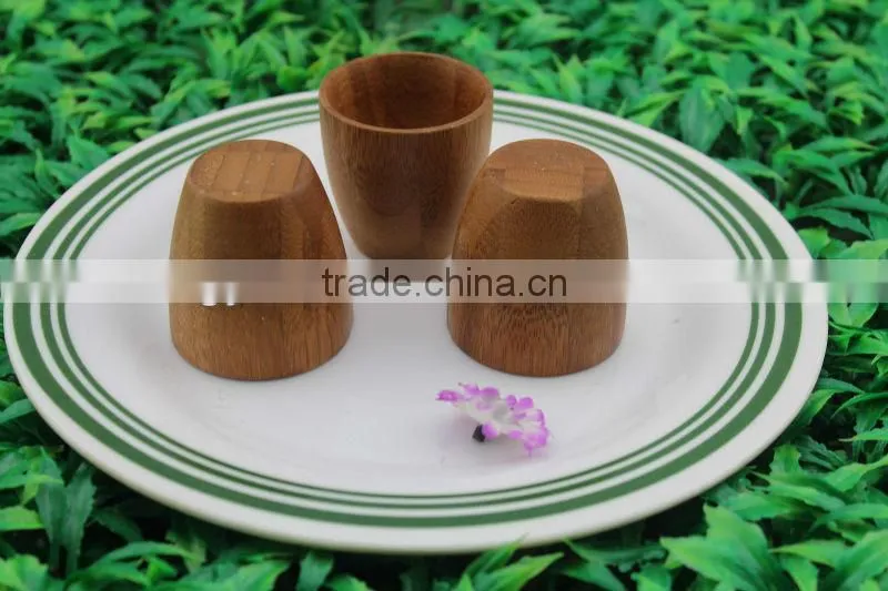 Bamboo tea drinking cup