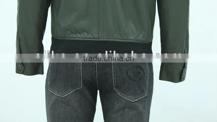 ALIKE motorcycle leather jacket men leather jackets for men