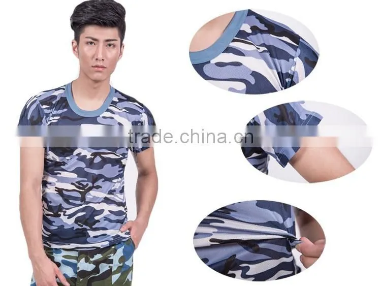 100% polyester t-shirt with all over sublimation wholesale, camouflage t-shirt wholesale