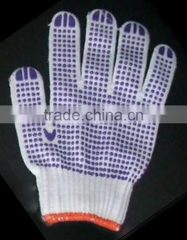 construction rough yarn gloves / cotton gloves/ labor's hands protection