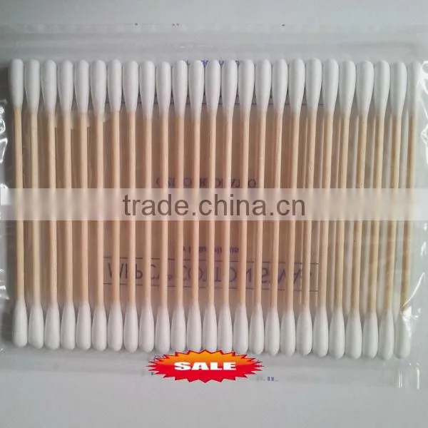 disposable cotton swab/ cleanroom cotton bud