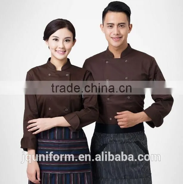 Custom Nice Design Restaurant kits, Restaurant wholesale uniforms for waiter and waitress