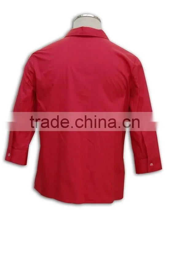 Woman Middle Blouses Tatting Decent Shirt workwear breathful women uniform shirt