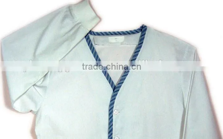 Custom cotton fabric scrub hospital nurse uniform