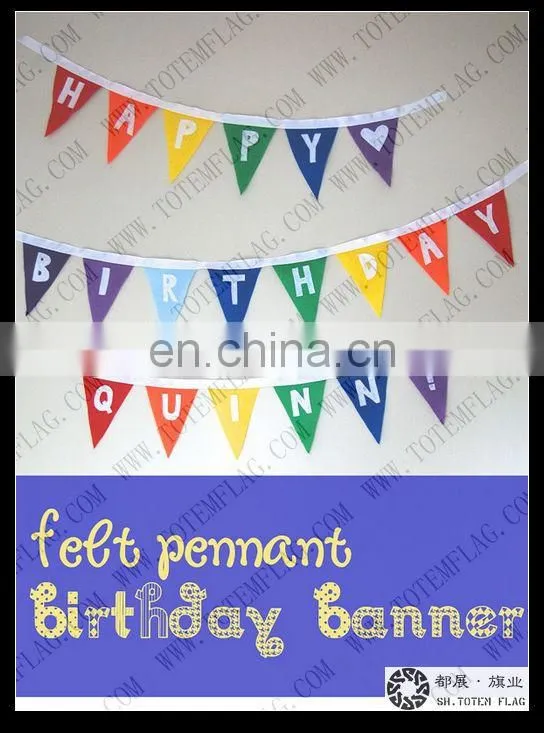 Popular Bunting String Flag / Custom Bunting String Flag