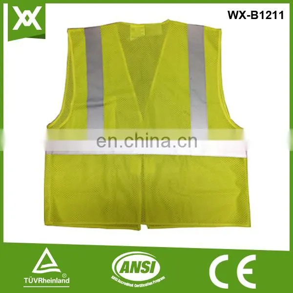 print logo breathable green labor reflective work jacket