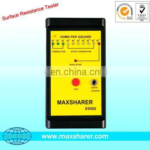 Factory manufacture direct selling Practical surface resistance tester E0502