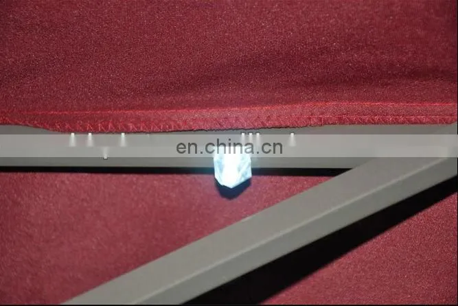 Creative designed patio umbrella,solar charger umbrella,LED umbrella