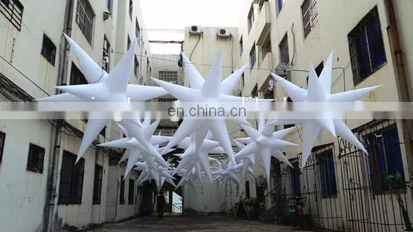 Beautifu inflatable stars for event decoration