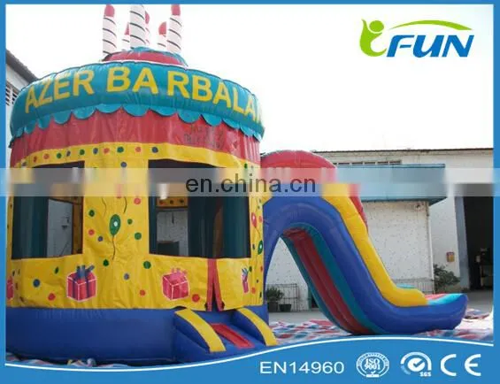 Hot sales inflatable combo for birthday party / inflatable combo castle