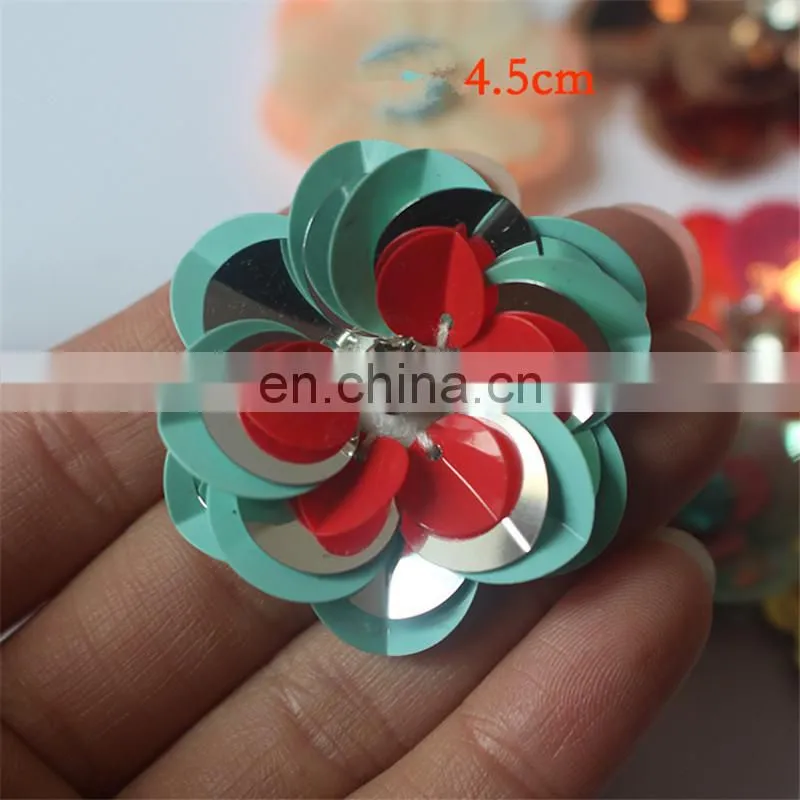 New Look 3D Sequin Flower Patch for Clothing and Shoes