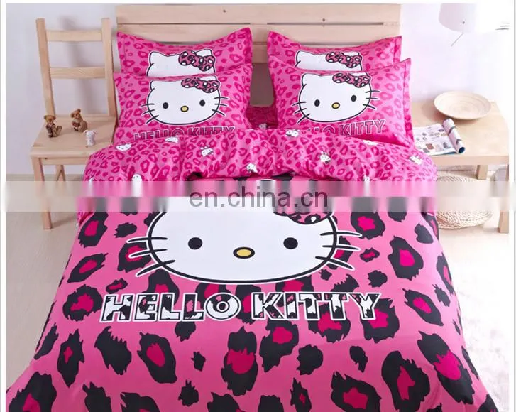 Custom korean radium printing embroidery baby fantasy jacquard bedding duvet cover set comforter
