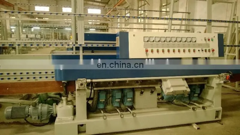 Glass edge polishing machine